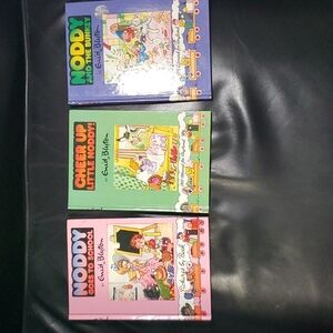 Vintage 1950's set of 3-Noddy books